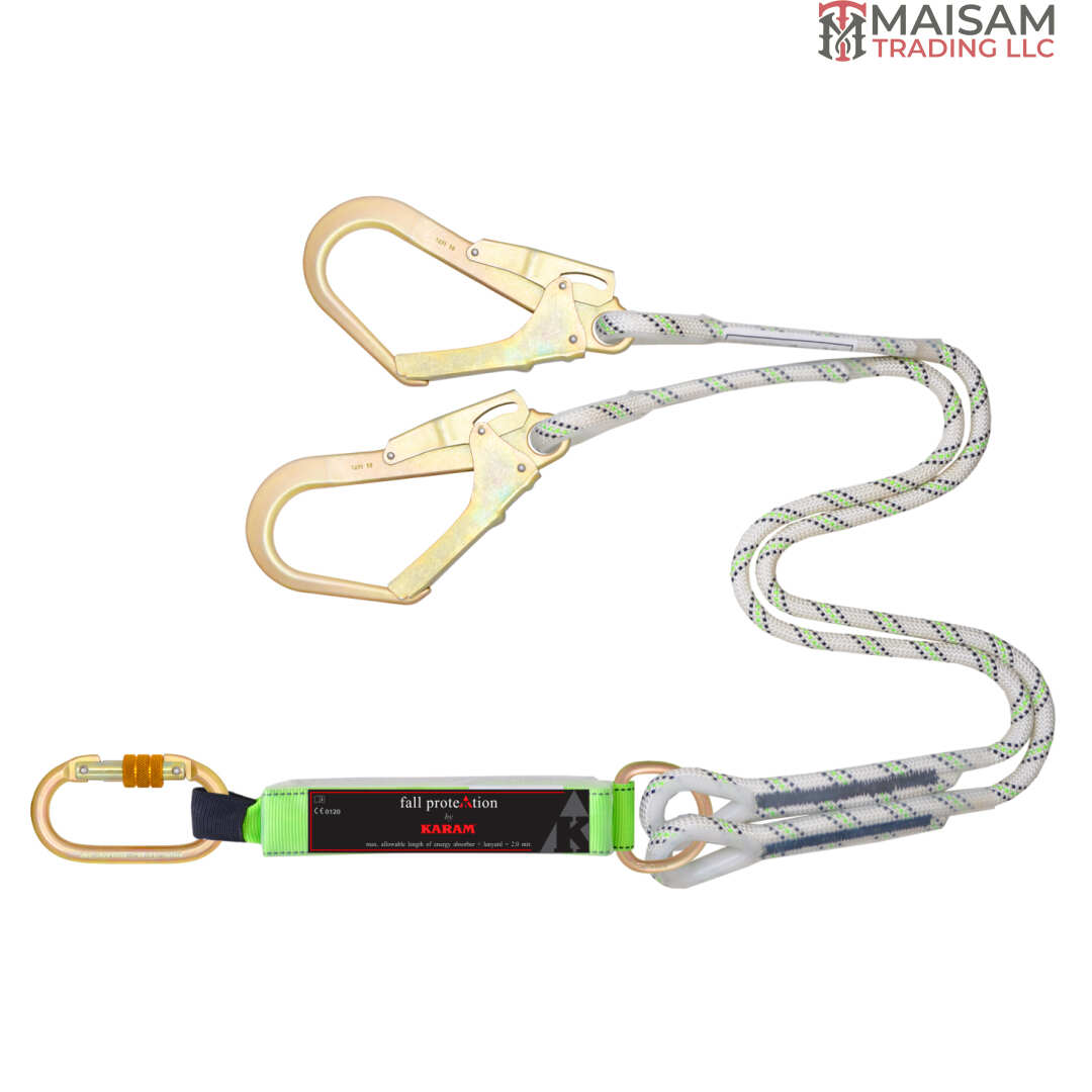 KARAM PN 341 Forked Lanyards with Energy Absorber