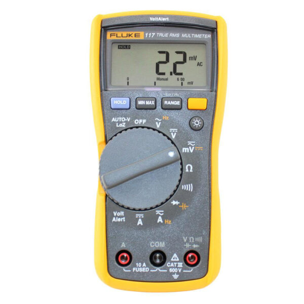 FLUKE 117 True RMS Electrical Multimeter with Non-Contact voltage 600V AC/DC