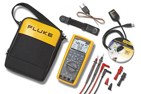 FLUKE 289-FVF-EUR Industrial Logging Multimeter and Soft Combo Kit