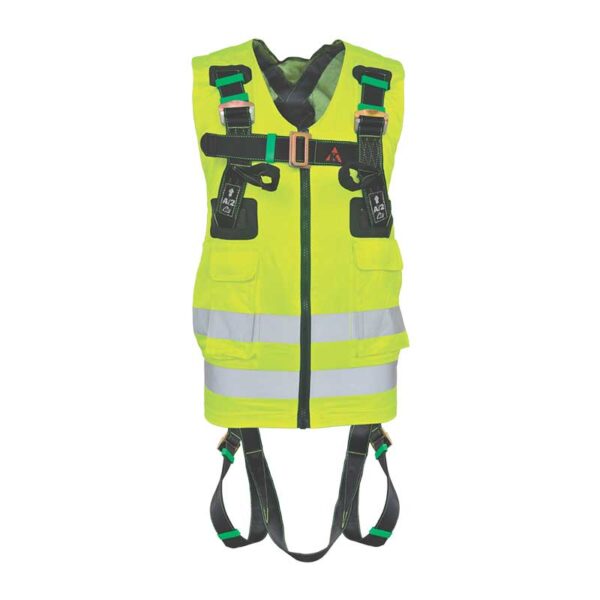 Jacket type safety harness