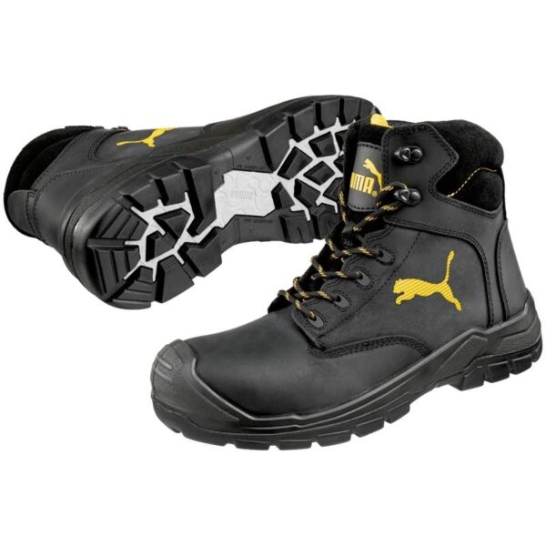 Puma 63041 Borneo Black Mid – Safety Shoes