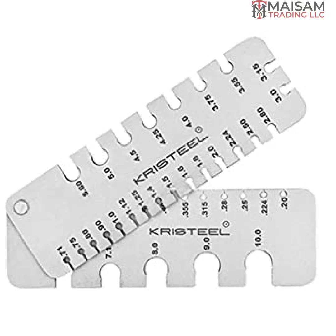 Kristeel Rectangular Metric Wire Gauge - Model RMWG