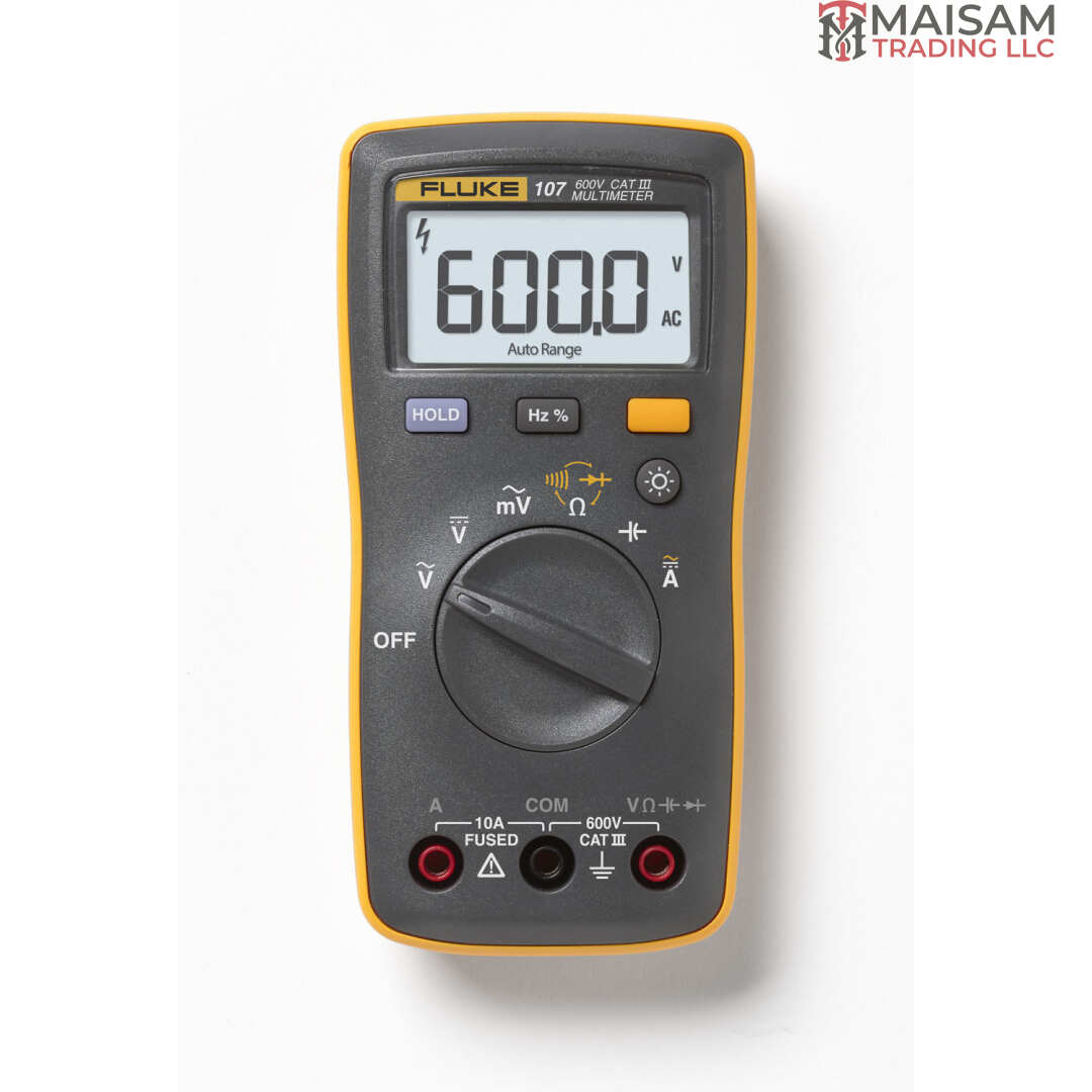FLUKE 107 Palm-sized, CAT III Digital Multimeter