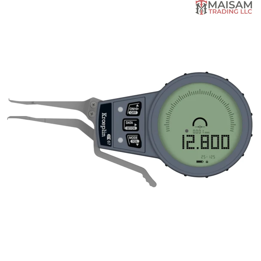 Kroeplin G002 Electronic Internal Measuring Gauge, Range 2.5-12.5mm