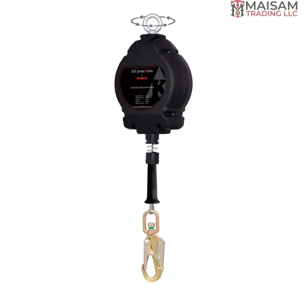 KARAM ALGS 18 Retractable Block aluminium Casing with G.I. Wire Rope