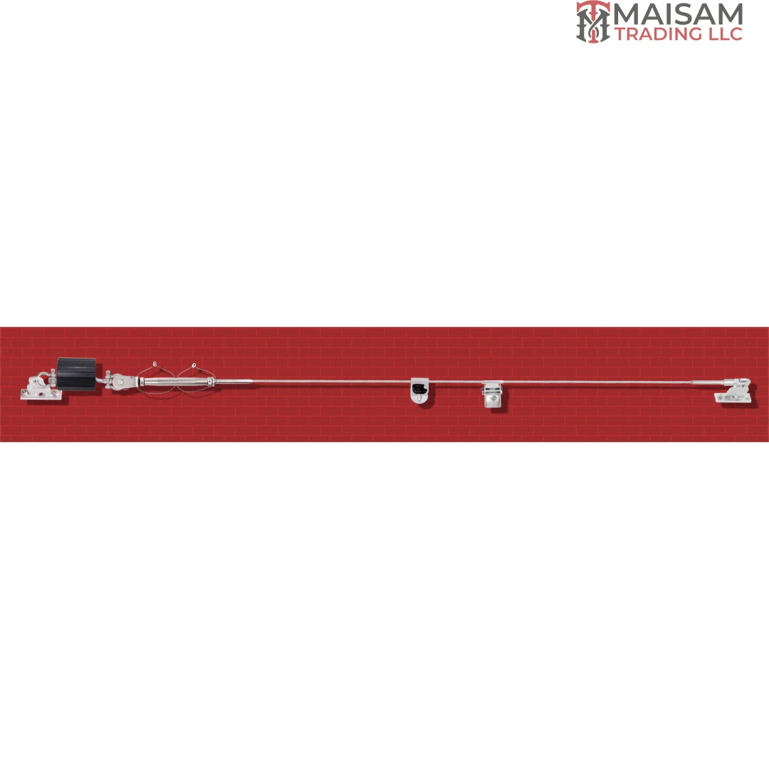 KARAM HORIZON PN 4000 (Floor/Ceiling Mounted) Horizontal Anchorage Lifeline System on Rigid Cable Line