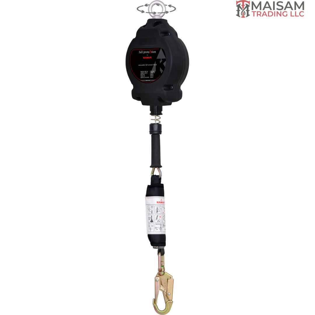 KARAM PCGS 10(SE) Sharpon Retractable Block Polymer Casing with G.I Wire Rope