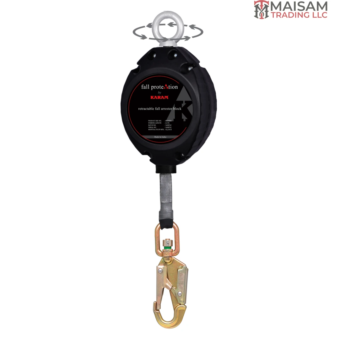 KARAM PCWB 05 Retractable Block Polymer Casing with Webbing