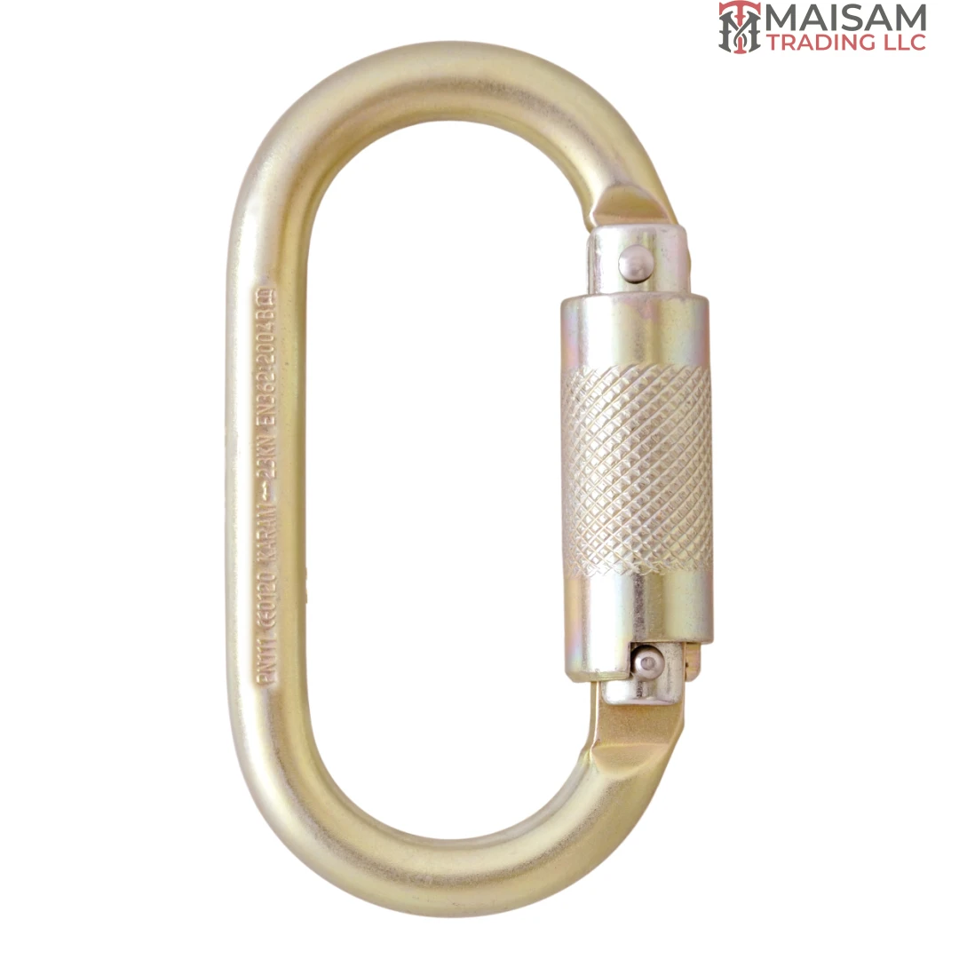 KARAM PN 111 Steel Quarter Turn Locking Karabiner