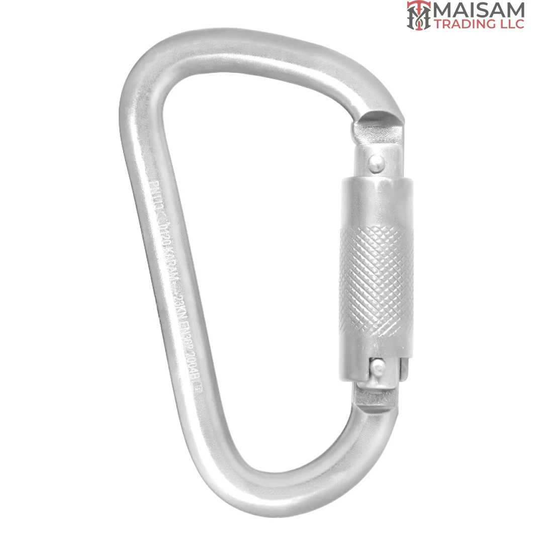 KARAM PN 113 SS Bulb Type Steel Quarter Turn-Locking Karabiner
