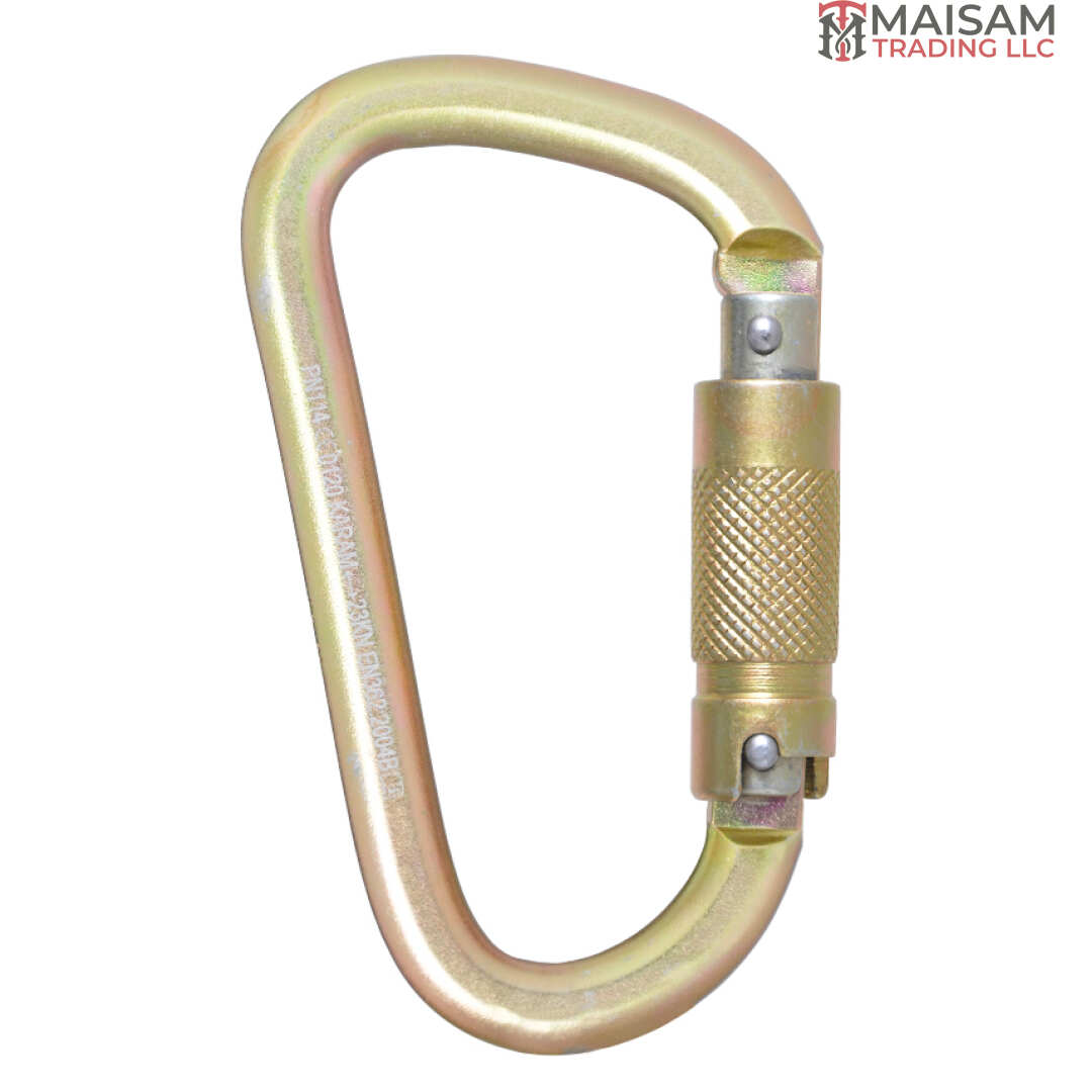 KARAM PN 114 Steel Triple Action Locking Karabiner