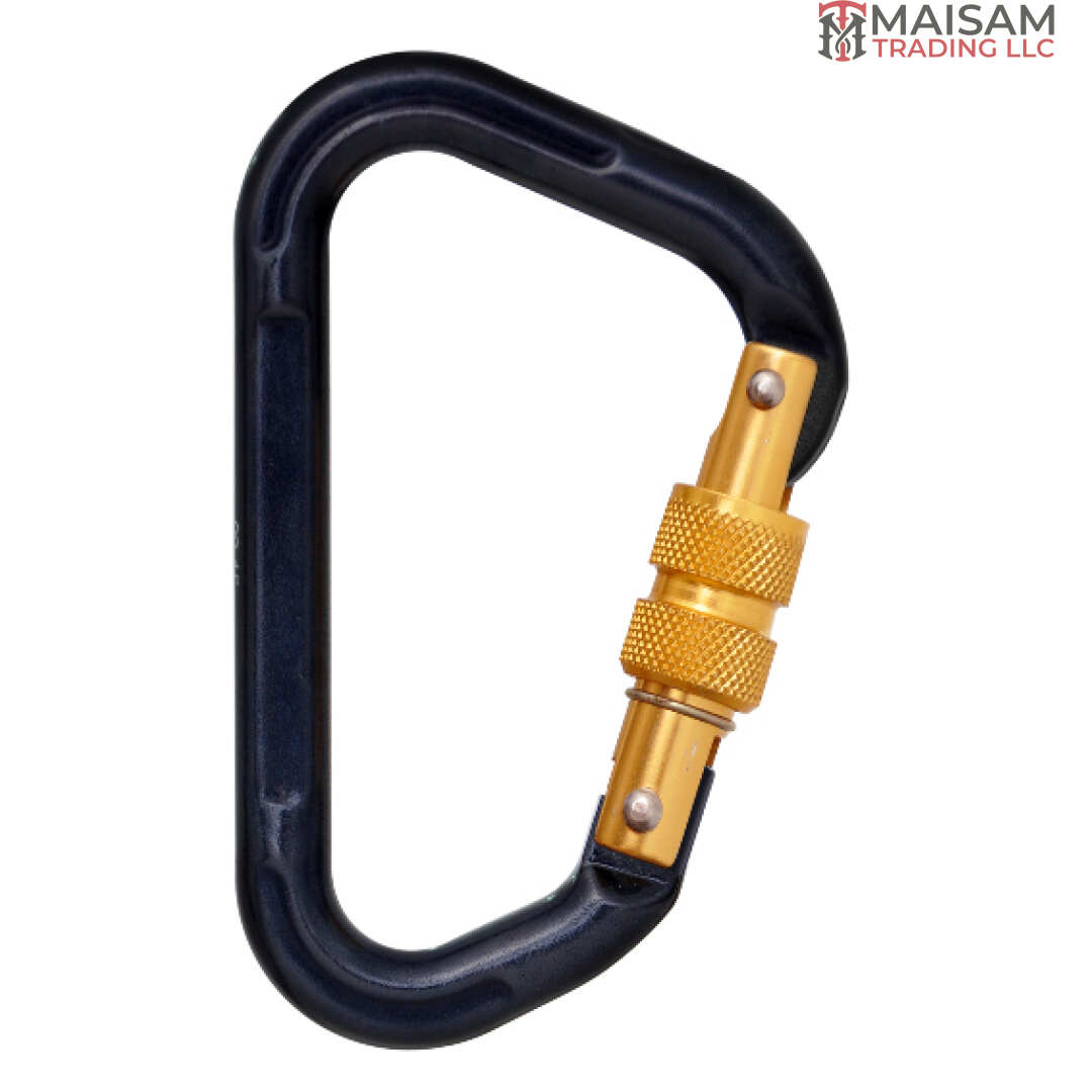 KARAM PN 116F Aluminium Screw Locking Karabiner Forged