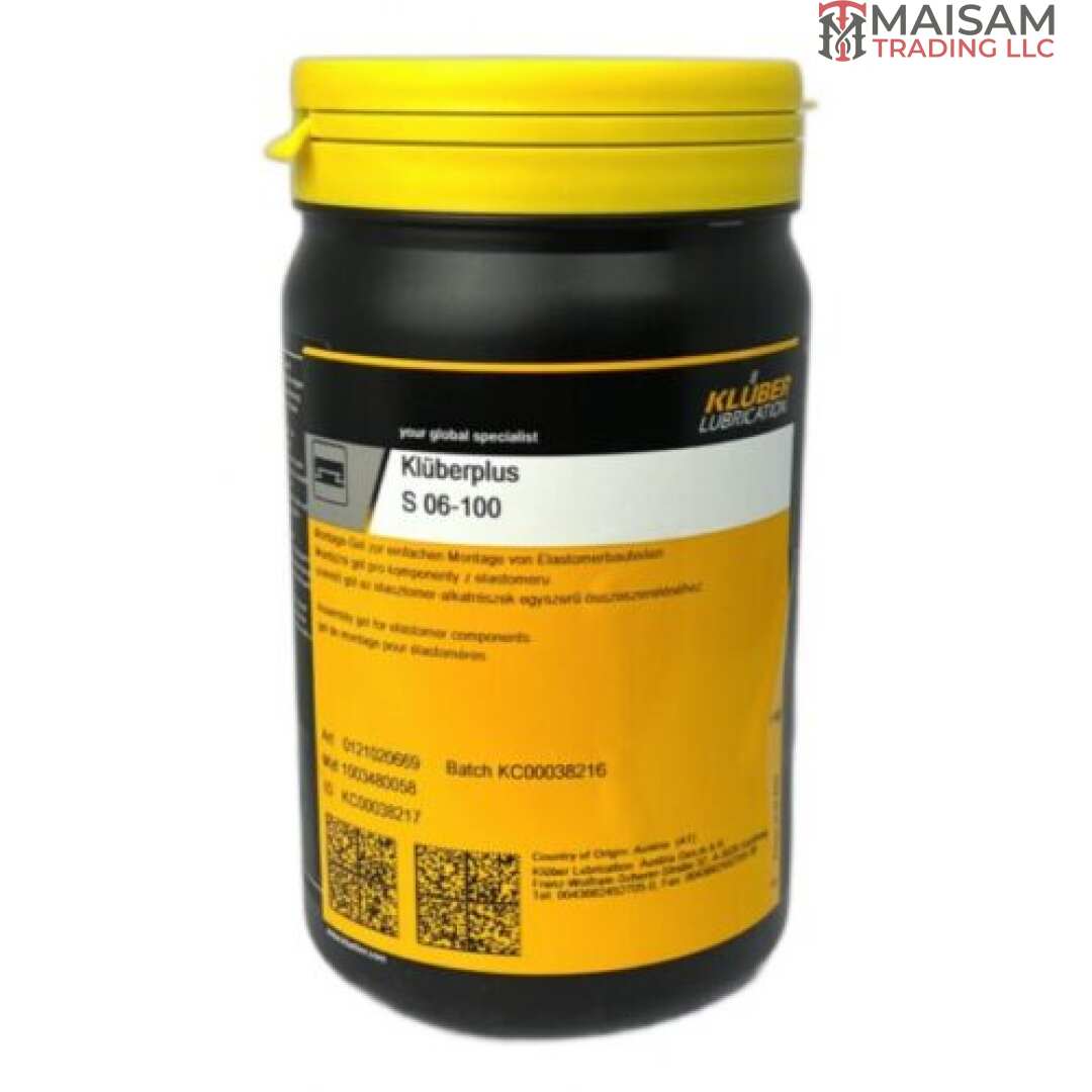 Kluberplus S 06-100 Assembly gel for elastomer components 1kg tin