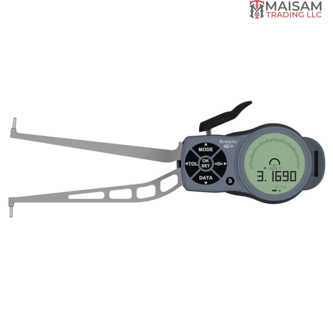 Kroeplin L350 Electronic Internal Measuring Gauge, Range 1.97-3.15inch