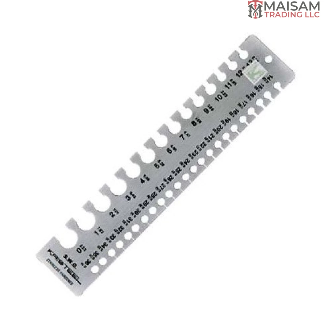 Kristeel S.W.G. Rectangular Wire Gauge