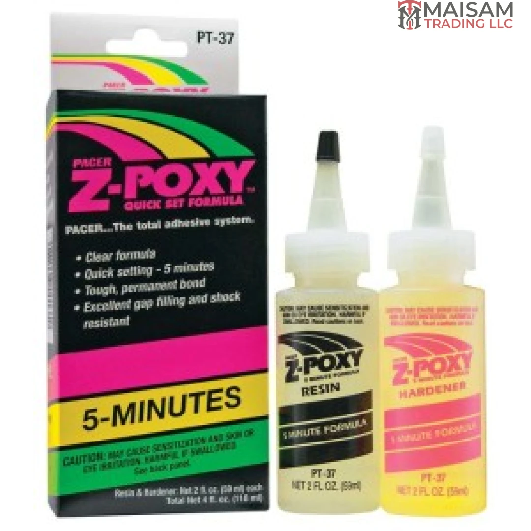 Z-POXY PT-37 (4 oz Kit) Quick-Set Epoxy Adhesive – Maisam Dubai Supplier