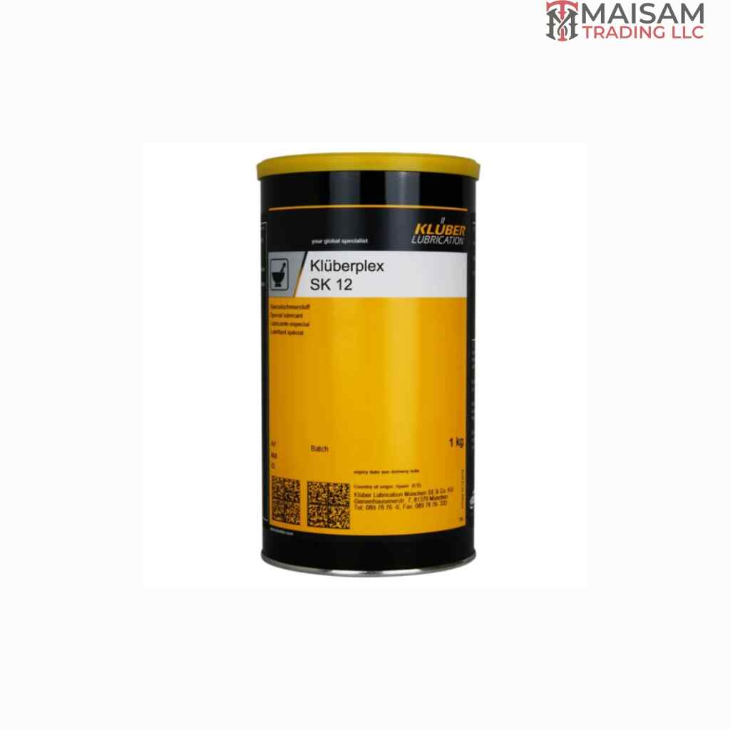 Kluberplex SK 12 Special Lubricating Grease for Plain Bearings 1kg Can — available in UAE from Maisam Trading LLC