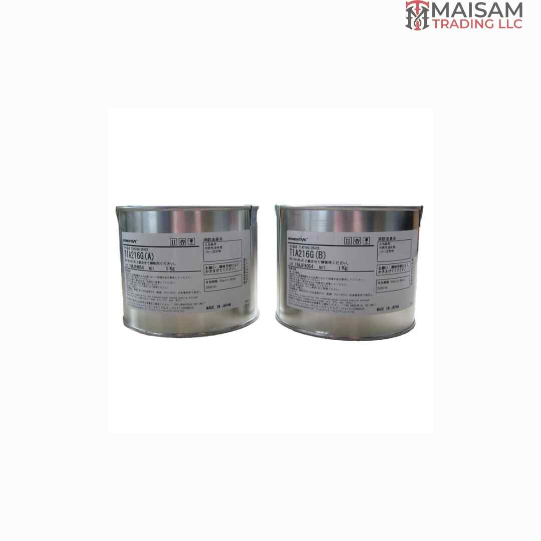 Momentive SilCool TIA216G Thermally Conductive Silicone Rubber 4.4lb — 2-part thermal potting compound available in UAE from Maisam Trading LLC