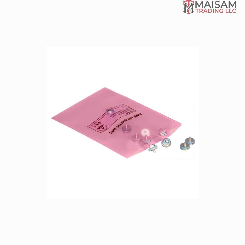Pink ESD Bags Open Top Antistatic Bags for non-ESD electronics packaging — available in UAE from Maisam Trading LLC