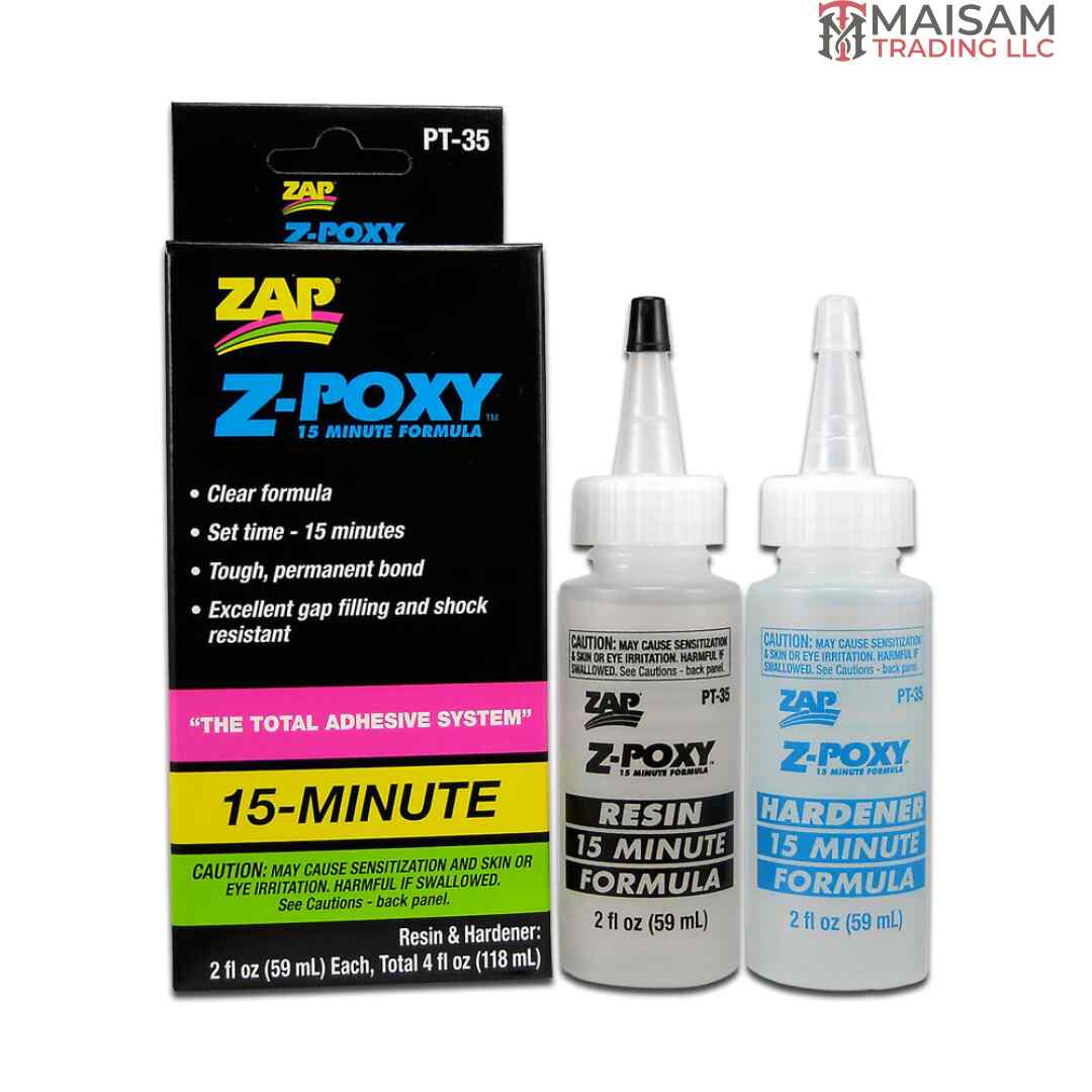ZAP Z-POXY 15 Minute Epoxy 4oz (118ml) — PT-35