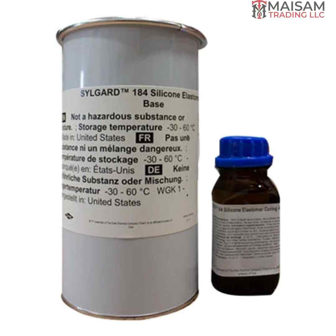 Dowsil Sylgard 184 Clear Silicone Elastomer 2-Part Encapsulant Kit 1.1kg — available in UAE from Maisam Trading LLC