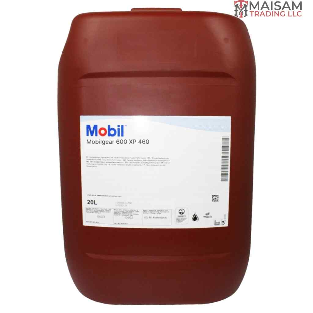 Mobil Mobilgear 600 XP 460 High Performance CLP Gear Oil 20L Canister — available in UAE from Maisam Trading LLC