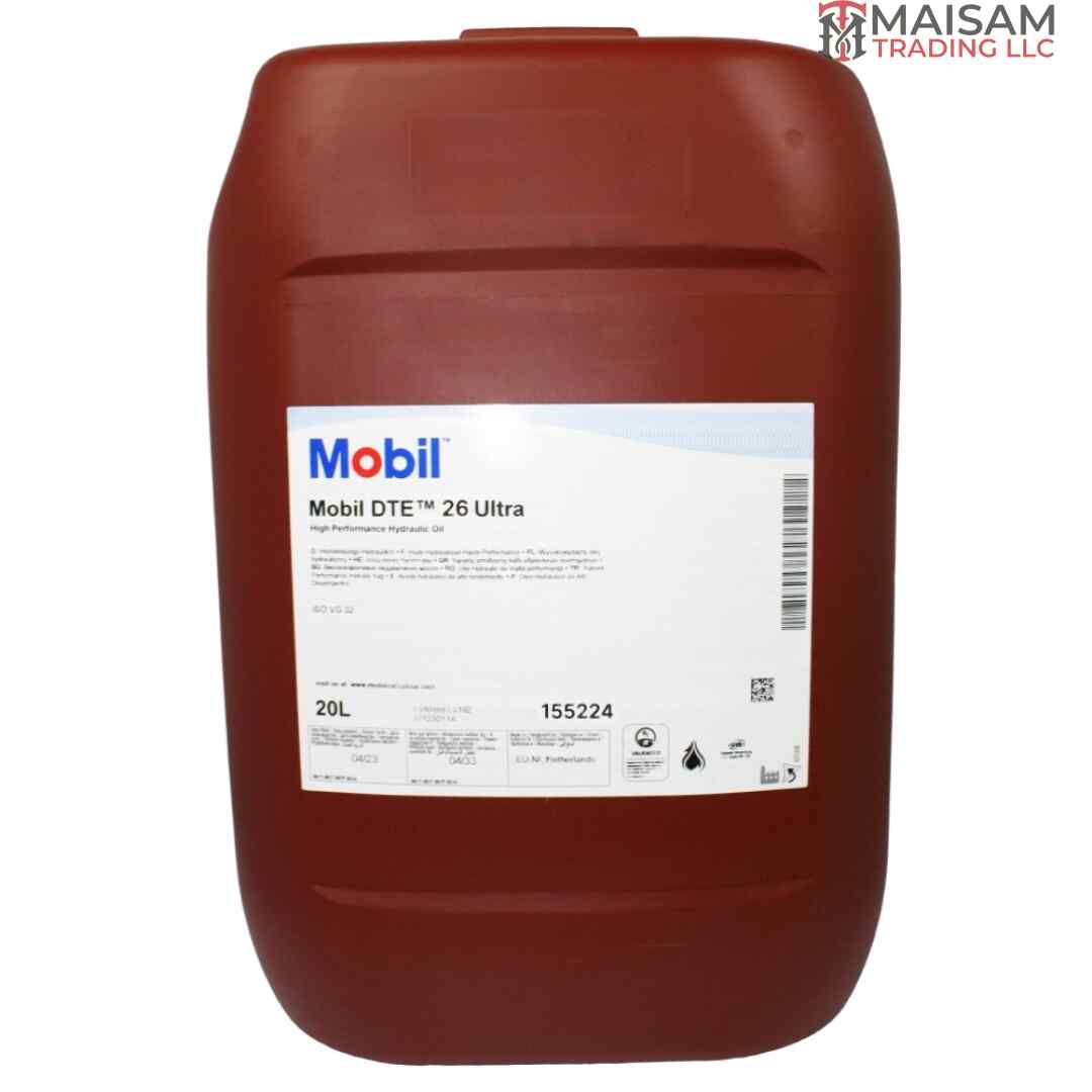 Mobil DTE 26 Ultra Anti-Wear Hydraulic Oil ISO VG 68 20L Canister