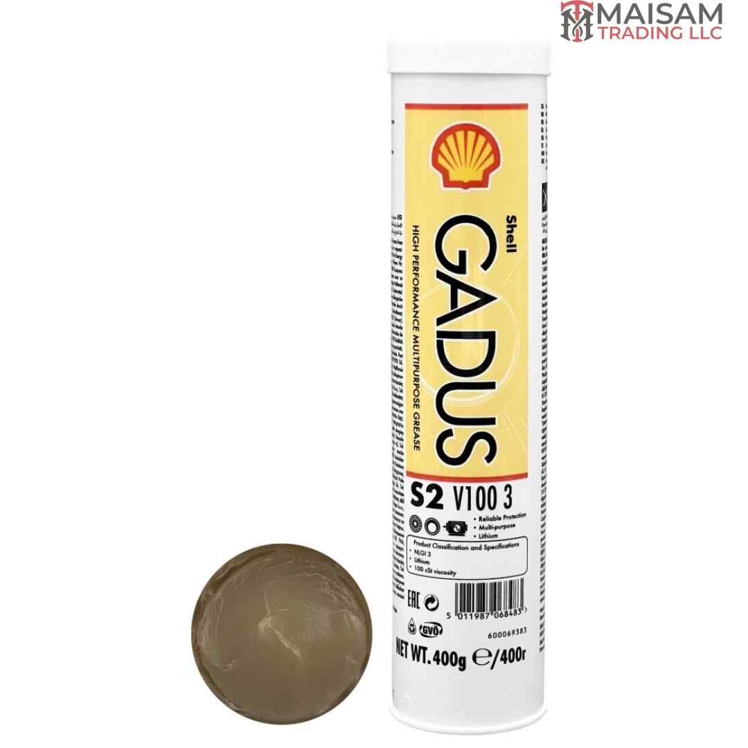 Shell Gadus S2 V100 3 EP General Purpose Lithium Grease 400g cartridge