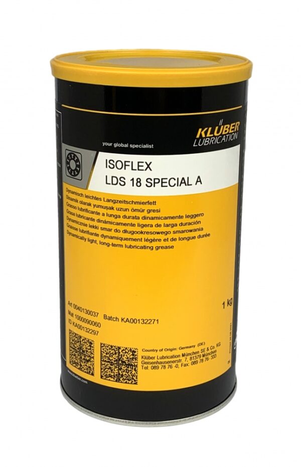 Klüber isoflex lds 18 special a long-term lubricating grease 1kg